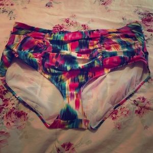 Torrid high waisted bikini bottoms